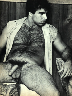 manly-vigour: Franco Arbruzzi - “Italo-American Grand Finale” (by Colt Studio - for Honcho Magazine - 1979)  Hot dad Franco Arbruzzi.