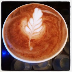 More beautiful coffee art! (Taken with instagram)