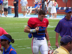 Tim Tebow by BamaJock on Flickr.Te-bowing