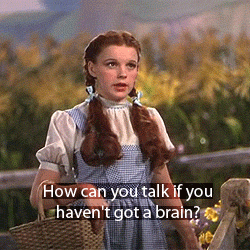wowfunniestposts:  Loosen up and laugh. Follow this blog. The Wizard of Oz (1939) Directed by Victor Fleming With Judy Garland, Frank Morgan and Ray Bolger