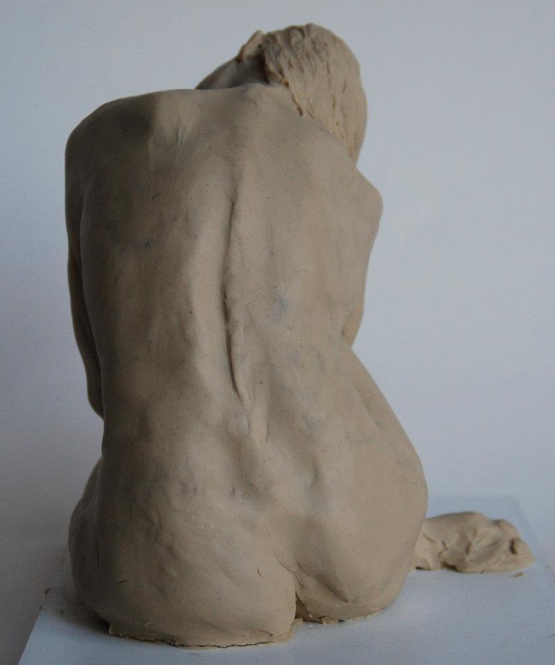 Brooke Lynne - Deb Zeller Sculpture from a 2 hour pose.