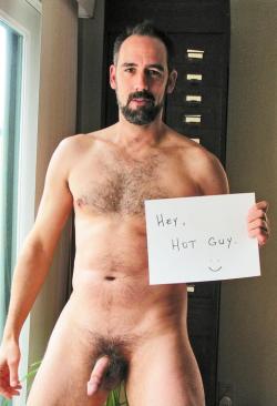 randydave69:  hairycubinla:  hot daddy!  aww..you mean ME? Dave