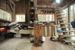 beaverbrook:  Inside the Summer Cabin. 