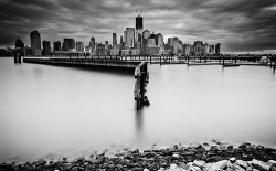 theworldwelivein:  Silver Skyline | The Waterfront, Jersey City, New Jersey©  razi.ballal 