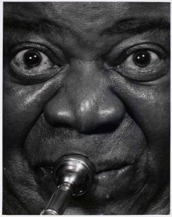 rootsnbluesfestival:  Satchmo by Halsman