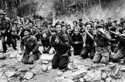 foreverkabao:  Re-blog please. These pictures aren’t intended to make you guys pity for any reasons.  Back in the 1960s, the Hmong society agreed to participate with the U.S. to fight against the North Vietnamese Army in the Vietnam War. Hmong people