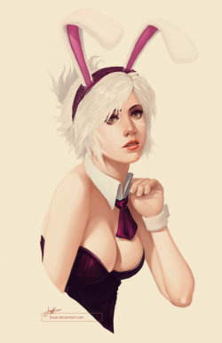 Bunny girl riven