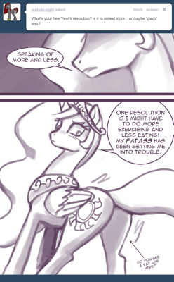 askprincessmolestia:  Ask Princess Molestia #114  Your fat, sumptuous ass has been getting other ponies into trouble, too.