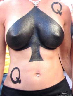 blacktizedwhitewomen:  Queen of Spades Tattoo’s.