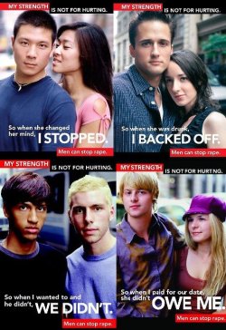 asexual-not-a-sexual:  klairy-dust:  fairydustandklainebows:  brendanshaw:  p3n1s:  femistorian:  This is what a REAL rape prevention campaign looks like  All the awards.  DO ME A HUGE FAVOR AND REBLOG THIS!    This is perfection in a campaign  Reblogging