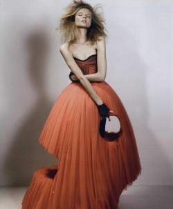 &ldquo;Amsterdam Chainsaw Massacre&rdquo; :// Magdalena Frackowiak by Josh Olins for Dazed and Confused February 2010  