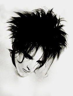 The Cure, goddamnit! &lt;3a3, black acrylic paint, approximately 2 hours Only his hair, not anything else, make him darker than any goth. So guys, please stop trying and don&rsquo;t wear silly dresses anymore :3