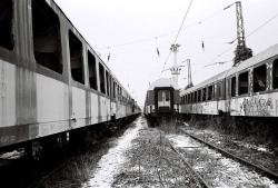 roybusch-photography:  Train Cemetery, Sofia. Captured by tom8o 