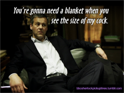 &ldquo;You&rsquo;re gonna need a blanket when you see the size of my cock.&rdquo;