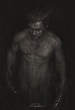 samspratt:  Wolverine- practice painting
