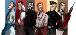 niftybiscuit:  TF2 Medics by ~Silsol 
