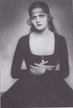 theslantcreative:  Anita Berber June 10th 1899 – November 10th 1928 Anita Berber, the 29 year old dancer, actress and ‘wild-child’ of the Weimar cabaret era, died on November 10, 1928. She was buried in a paupers grave in St. Thomas Friedhof in