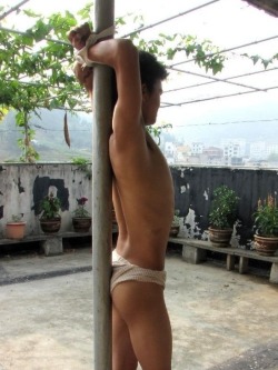 daddyslittlesubmissiveboy:  temptingdominance:  Create your own garden of Eden.   I’m okay with this. I’d just prefer my hands not tied above my head. Behind my back will do fine. And if I’m Adam, then I hope Steve doesn’t walk away, because