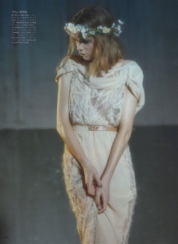 collections-from-vogue:   Kim Noorda in Vogue Nippon March 2010  