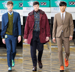 gqfashion:  First Look: Kenzo Fall 2012 See the full Kenzo Fall 2012 men’s collection from Paris right now at GQ.com.