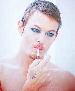 son-of-a-mother-father-figure:  Norman Reedus in drag is a beautiful thing  He actually looks stunning in this.