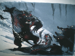 fairytalemood:  Beauty and the Beast concept art 