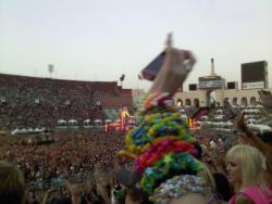 cheap-bliss:  cheap-bliss:  Mattie found this picture of my arm from EDC 2010 :D  haha &lt;3   I remember thinking, “man it would be a dream come true if Darren styles played at edc”…And now it’s happened for the second year in a row :)Hope everyone