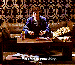 blktauna:  extinctionevent:  cumberbreeches:   #childish sherlock is the most hilarious thing. #get angry: curl up on the couch in a rage. #get lazy: walk over the table instead of around it. #all while neglecting to pull up one side of your robe