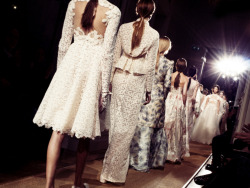 Wmagazine:  Photo By Alexis Dahan Valentino Couture Spring/Summer 2012. Be Sure To