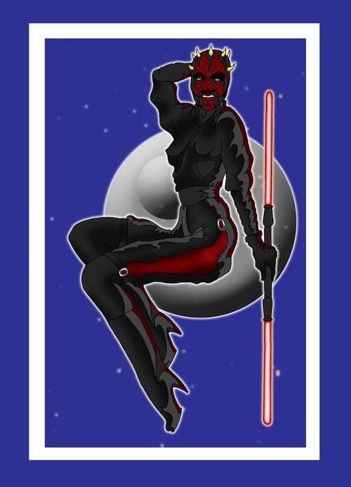 yourdemonlover:  fystarwars:  This is a series of Not so Sexy STAR WARS Pin ups created by YayzusGraphics (via ufunk)  i love the vader, boba fet and storm trooper one >.<  What in the fuck?!