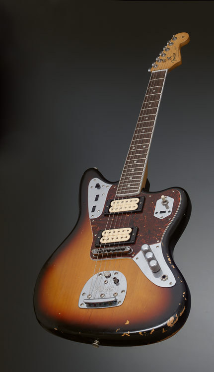 Porn photo La Fender “Kurt Cobain” Jaguar