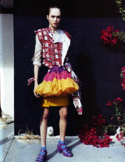 &ldquo;Collections&rdquo; :// Model: Siri Tollerod Photographer: Nick Haymes Magazine: i-D March 2008