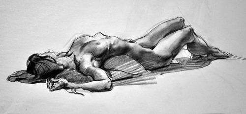 Porn photo Figure drawing in the Reilly Method style.