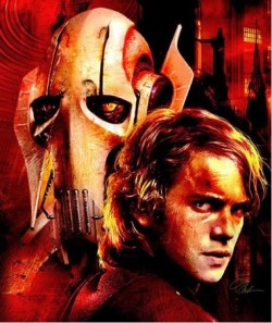 eddiefuckingstonem:  Anakin Skywalker and Separatist Leader General Grievious
