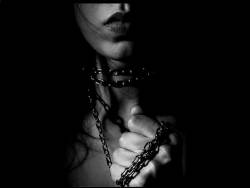 All chained up&hellip;.