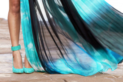 what-do-i-wear:  Just Cavalli Dress, Jennifer Hawkins for Siren Heels (image: garypeppervintage) 