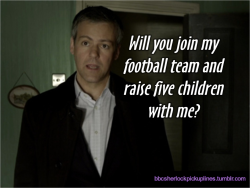 &ldquo;Will you join my football team and raise five children with me?&rdquo;