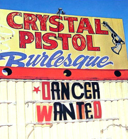 burleskateer:  The ‘Crystal Pistol’ is