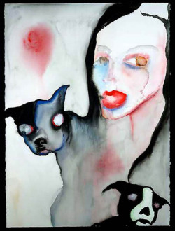 Another One Of My Favourite Pieces By Marilyn Manson. I Think He Captured Himself