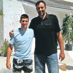 thisisserbia:  Novak Djokovic i Vlade Divac 