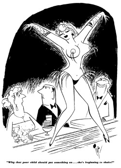 burleskateer: Burlesk cartoon by Bob “Tup” Tupper.. From the pages of the June ‘56 issue of ‘CABARET’ magazine.. 