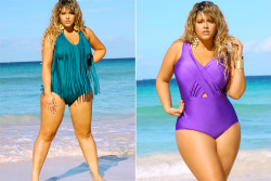 New Denise Bidot sexy beach pics.[follow for loads more from this photoshoot] - Certified #KillerKurves