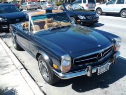 exoticnexus:  Someone has great taste in cars, but desperately needs a spelling lesson.trollface.jpg   Lovely car, haven&rsquo;t checked the spelling&hellip;Paul Bracq&rsquo;s classic, clean &ldquo;Pagoda&rdquo; design can&rsquo;t be beat: modern enough