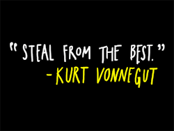 austinkleon:  25 great quotes that didn’t make it into Steal Like An Artist. 