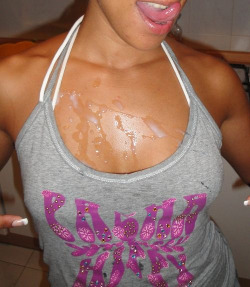 zippysfunhouse:  He had a party on her chest 