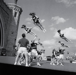 National Cheerleaders Convention, Daytona Beach, Florida photo by Toby Old, 1998