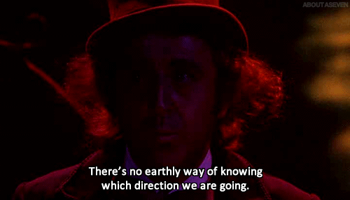 17yroldghost:  a-beard:  fuckyeahassortedstuff:  roshi-no-tabi:   Fun Fact: None of the actors but Gene Wilder knew that the tunnel scene was coming. Like, they had the lines and stuff, but they thought it was just a boat ride. And when the lights came