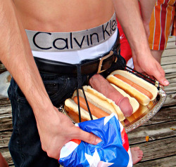 jerkofftime:  Hot dog, dude? 
