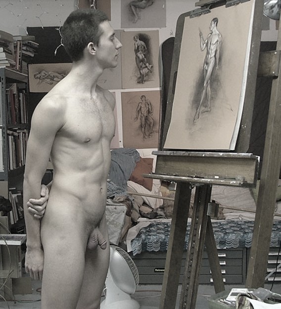 The male body is a work of art! Have you ever posed naked for a work of art&hellip;
