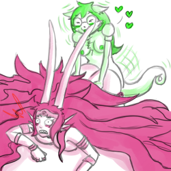 assstuck:  &gt;Jadesprite: Hump ALL of the things!!You are now JADESPRITE. You’re not sure what just happened, in terms of crossing dimensions and such, but you’re not about to pass up the opportunity to MAKE NEW FRIENDS. While you can’t hump ALL